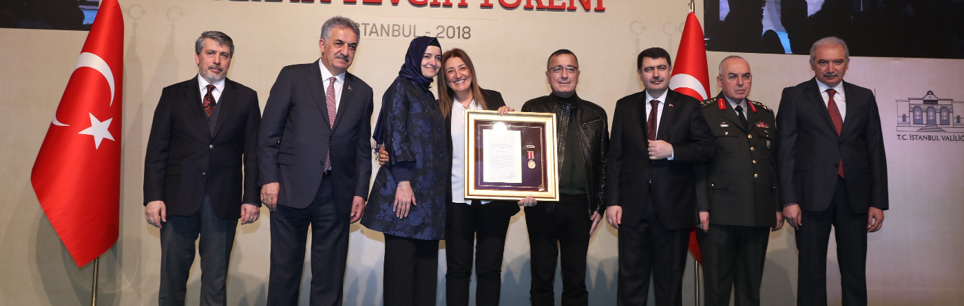 Cumhurbaşkanı Erdoğan, "Şehit Yakınları ve Gazilere Devlet Övünç Madalyası ve Beratı Tevcih Töreni”ne mesaj gönderdi.