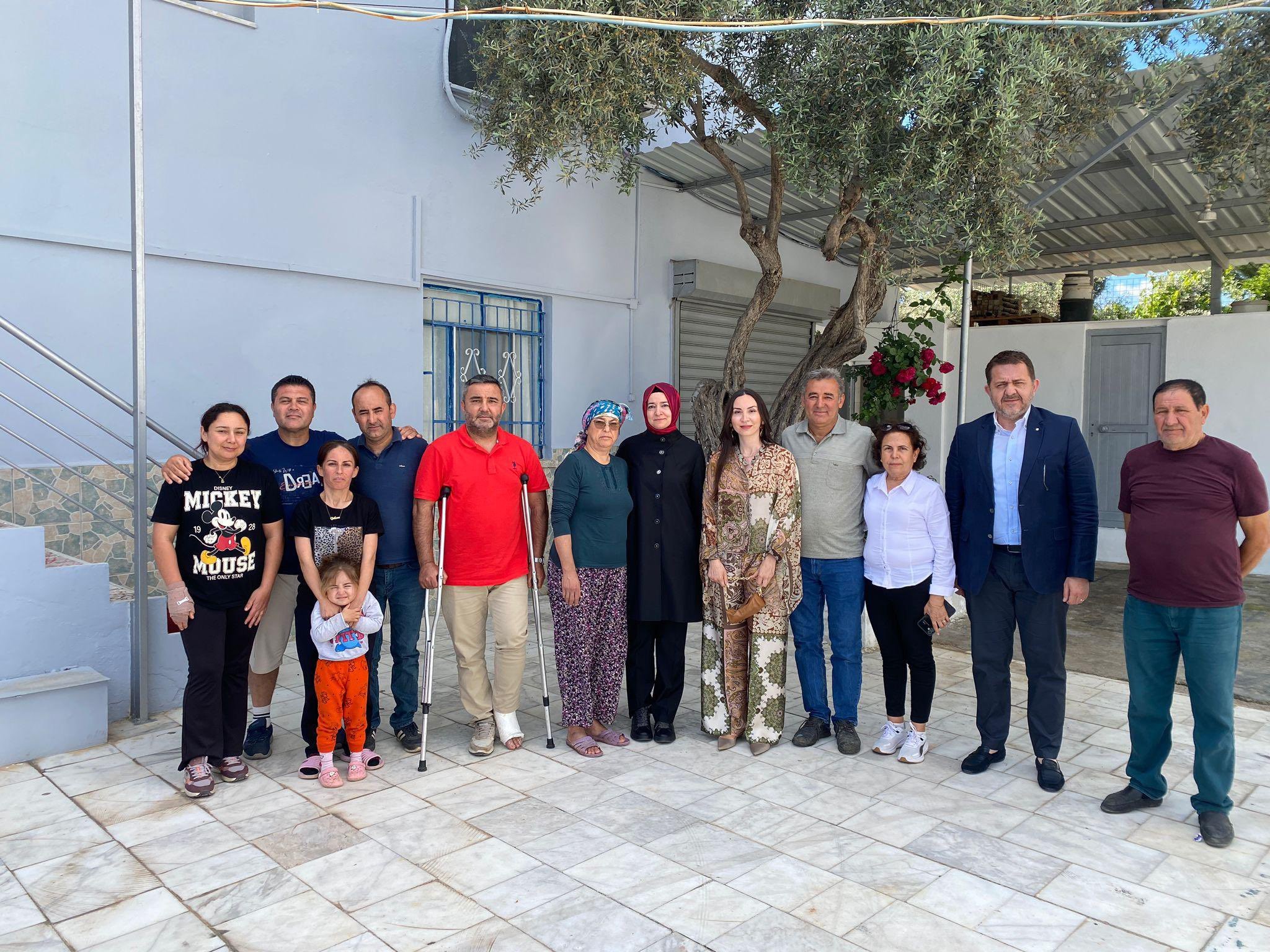 AK Parti Genel Başkan Yardımcısı Sayan Memleketi Muğla'da Ziyaretlerde Bulundu