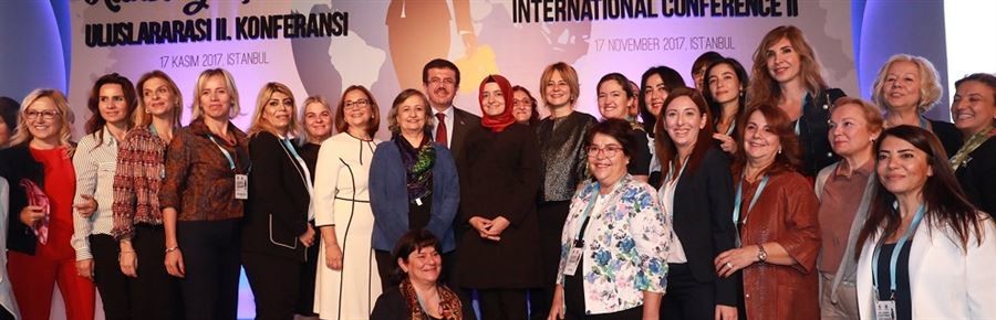 Bakan Kaya ve Ekonomi Bakanı Zeybekci, Ekonomi Bakanlığı ile KAGİDER tarafından düzenlenen "Kadın Girişimciler Uluslararası 2. Konferansı"na katıldı.