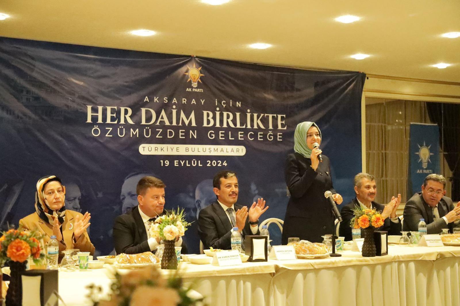 AK Parti Sosyal Politikalar Başkanı Sayan Aksaray’da Ziyaretlerine Devam Etti