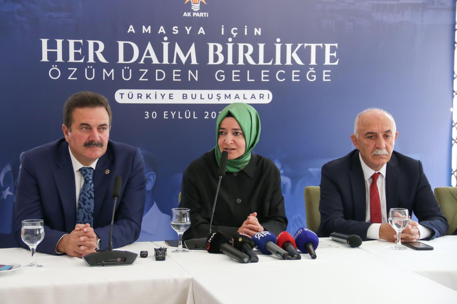 AK Parti Sosyal Politikalar Başkanı Sayan Amasya’da
