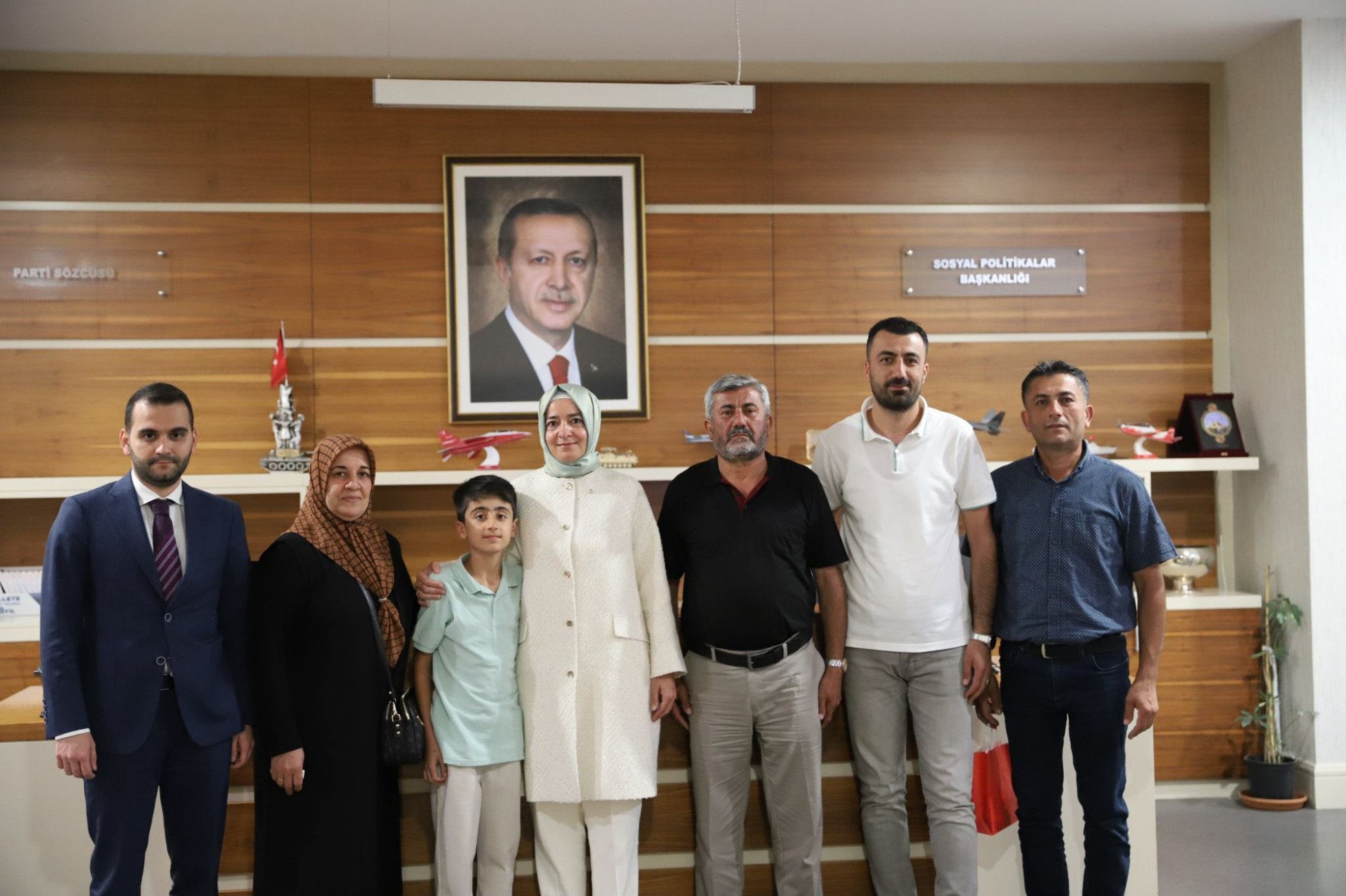 AK Parti Genel Başkan Yardımcısı Sayan Şehit Aileleriyle Bir Araya Geldi