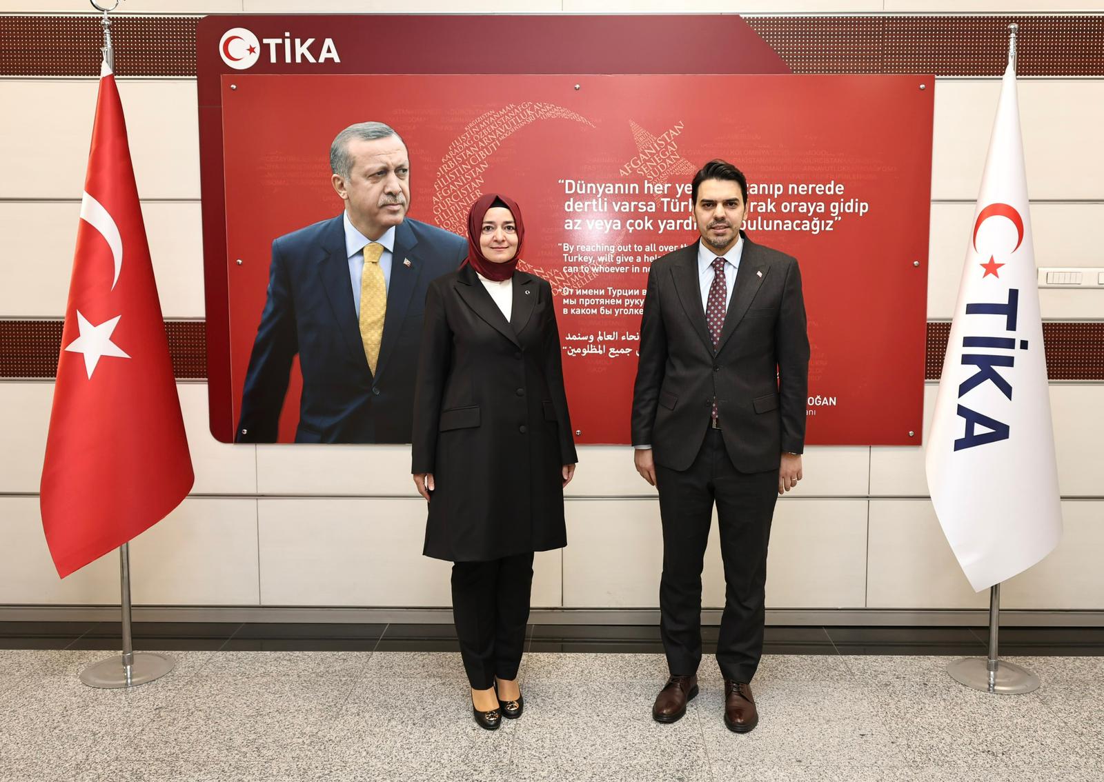 AK Parti Genel Başkan Yardımcısı Sayan Kaya, TİKA Başkanı Abdullah Eren’i Ziyaret Etti