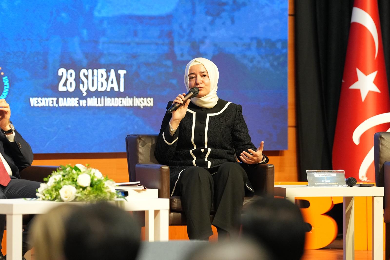 AK Parti Genel Başkan Yardımcısı Sayan Kaya, “28 Şubat: Vesayet, Darbe ve Millî İradenin İnşası” Paneline Katıldı