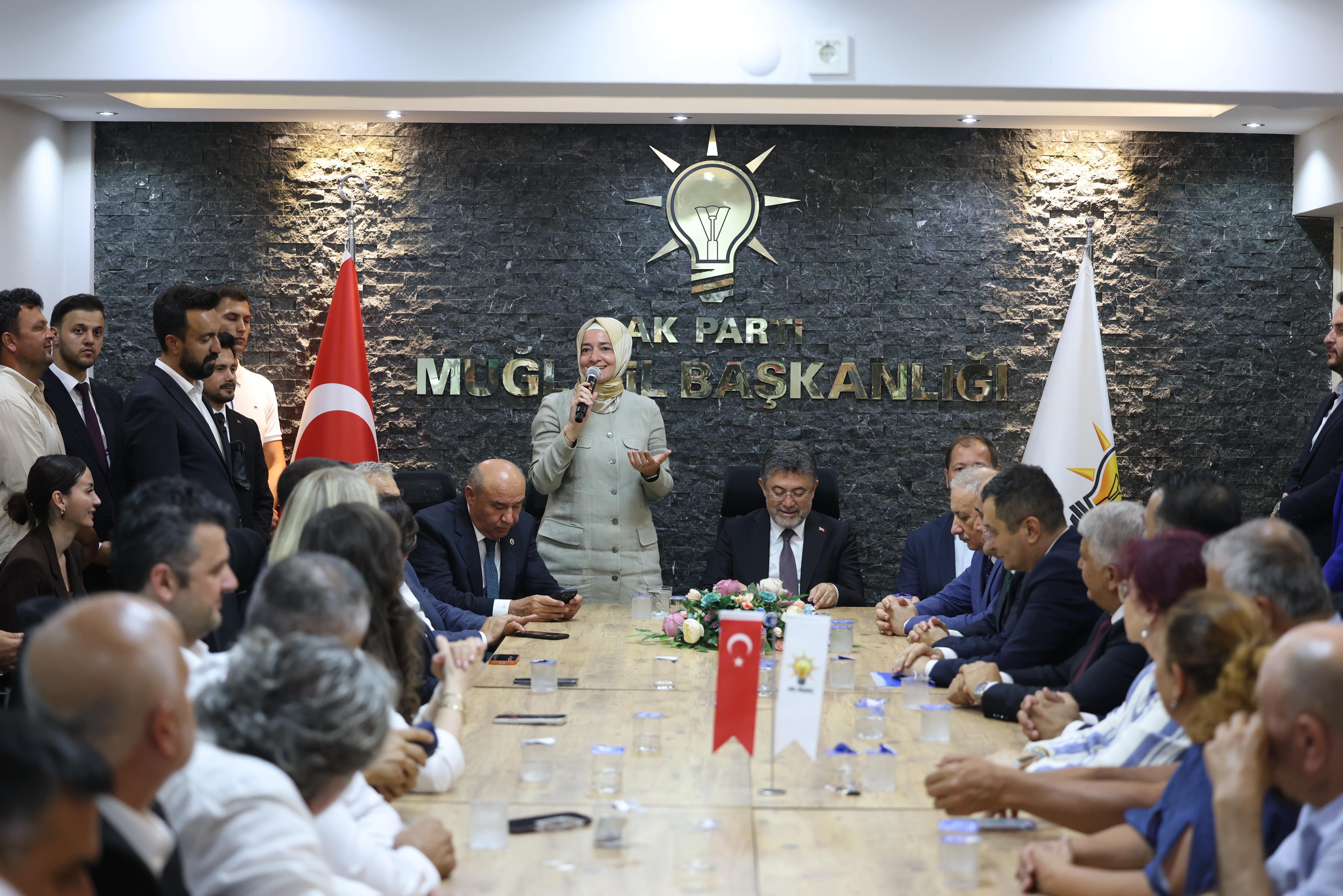 AK Parti Genel Başkan Yardımcısı Sayan Kaya: "Muğla Büyüyecek, Türkiye Kazanacak