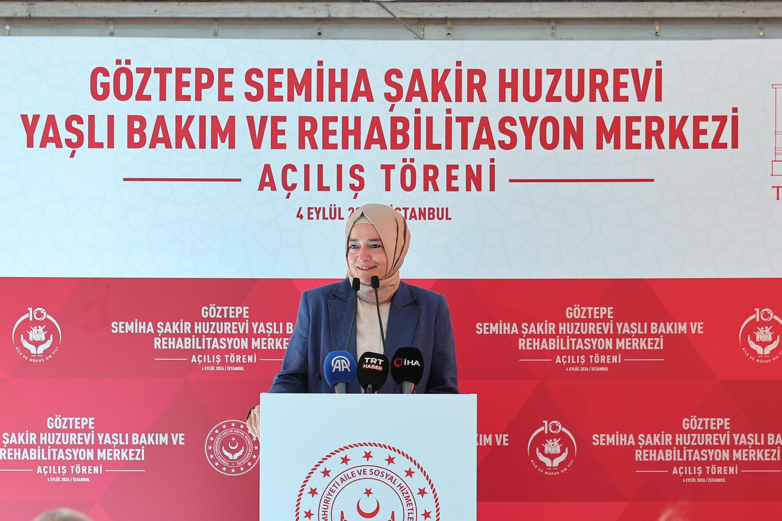 Göztepe Semiha Şakir Huzurevi Yenilenen Yüzüyle Hizmete Açıldı
