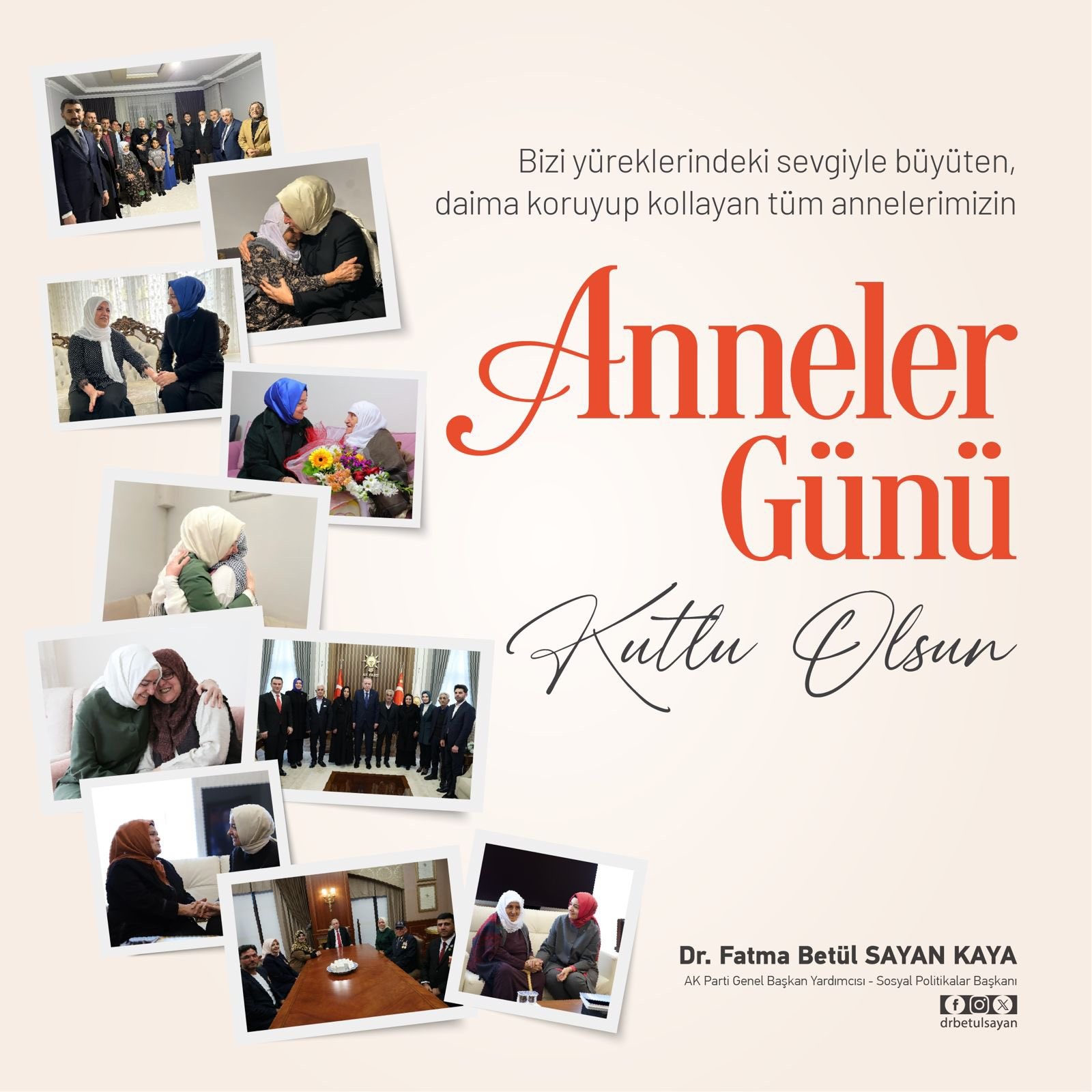 11 Mayıs Anneler Günü Mesajı